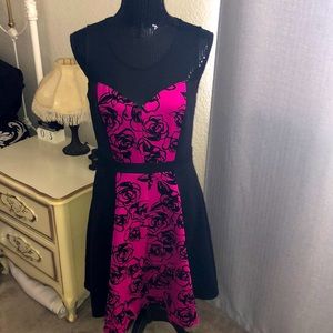 ENFOCUS studios rose illusion dress